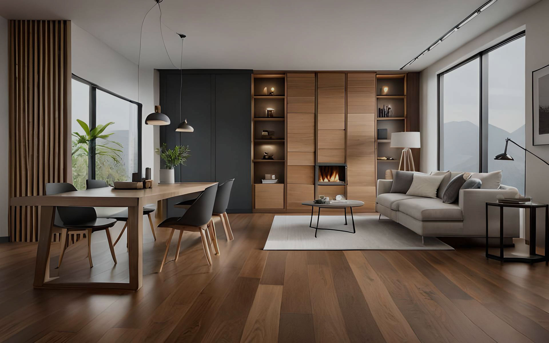 Pose de parquet à Bazas